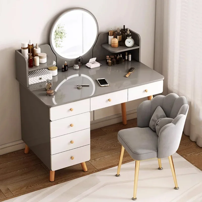 Z. A. Furniture - z مرايا متعددة الوظائف منضدة الزينة