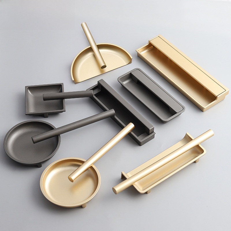 Furniture Hardware Types - مقابض سحب فاخرة مخفية غير مرئية