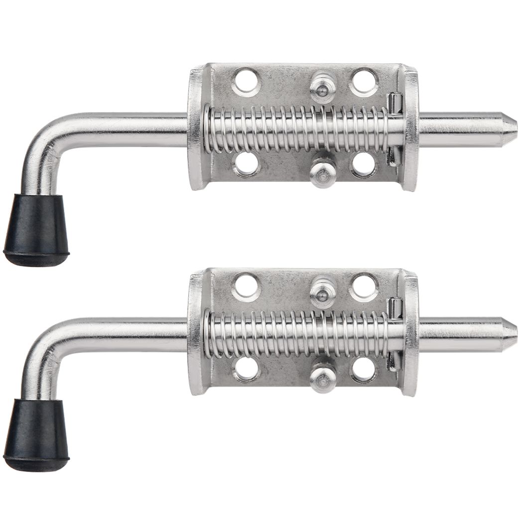 Barrel Bolt Slide - قطعتان من مزلاج الباب المنزلق المصنوع