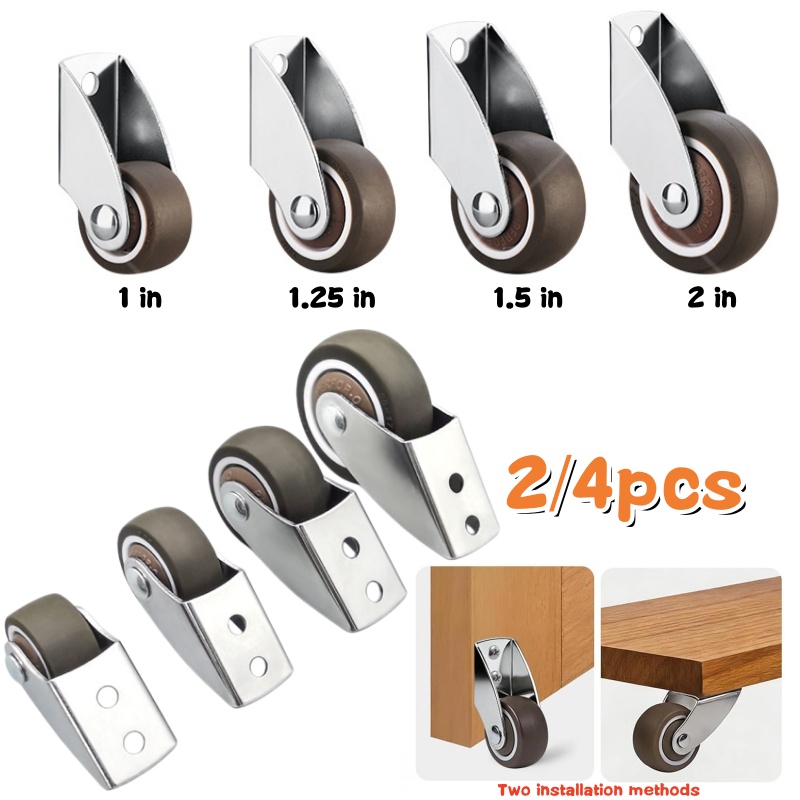 Furniture Hardware Types - 2/4 قطع عجلات دعم سفلية جديدة