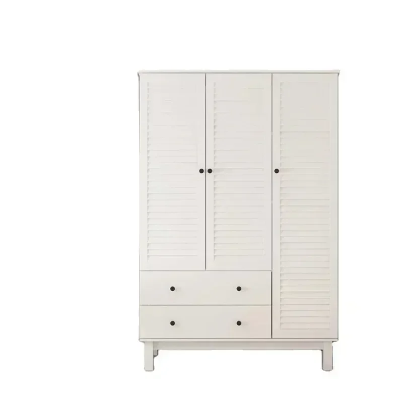 Z خزانة ملابس خشبية بيضاء بتصم - مراجعة Z. A. Furniture وسعره