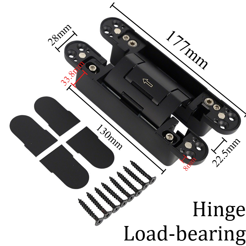 مفصلات أبواب هيدروليكية سوداء  - مراجعة Furniture Hardware Types وسعره