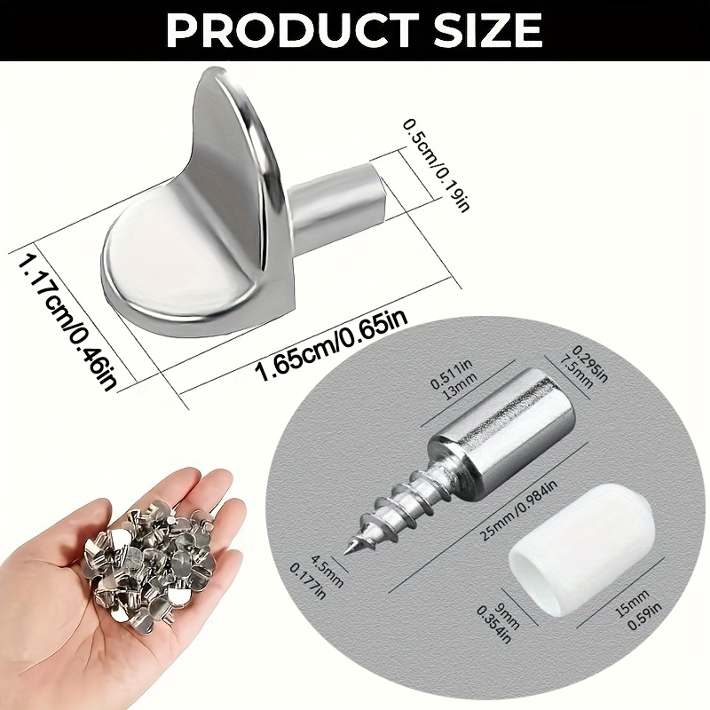 دعامات رفوف معدنية، نوعان من د - مراجعة Furniture Hardware Types وسعره