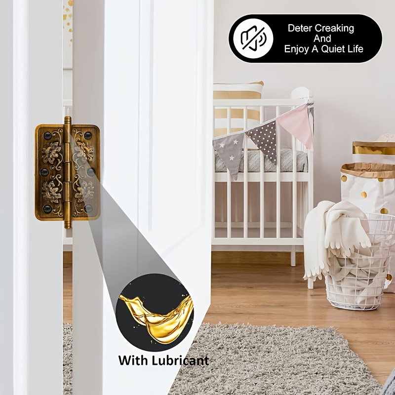 قطعتان من مفصلات نحاسية سميكة  - مراجعة Furniture Hardware Types وسعره