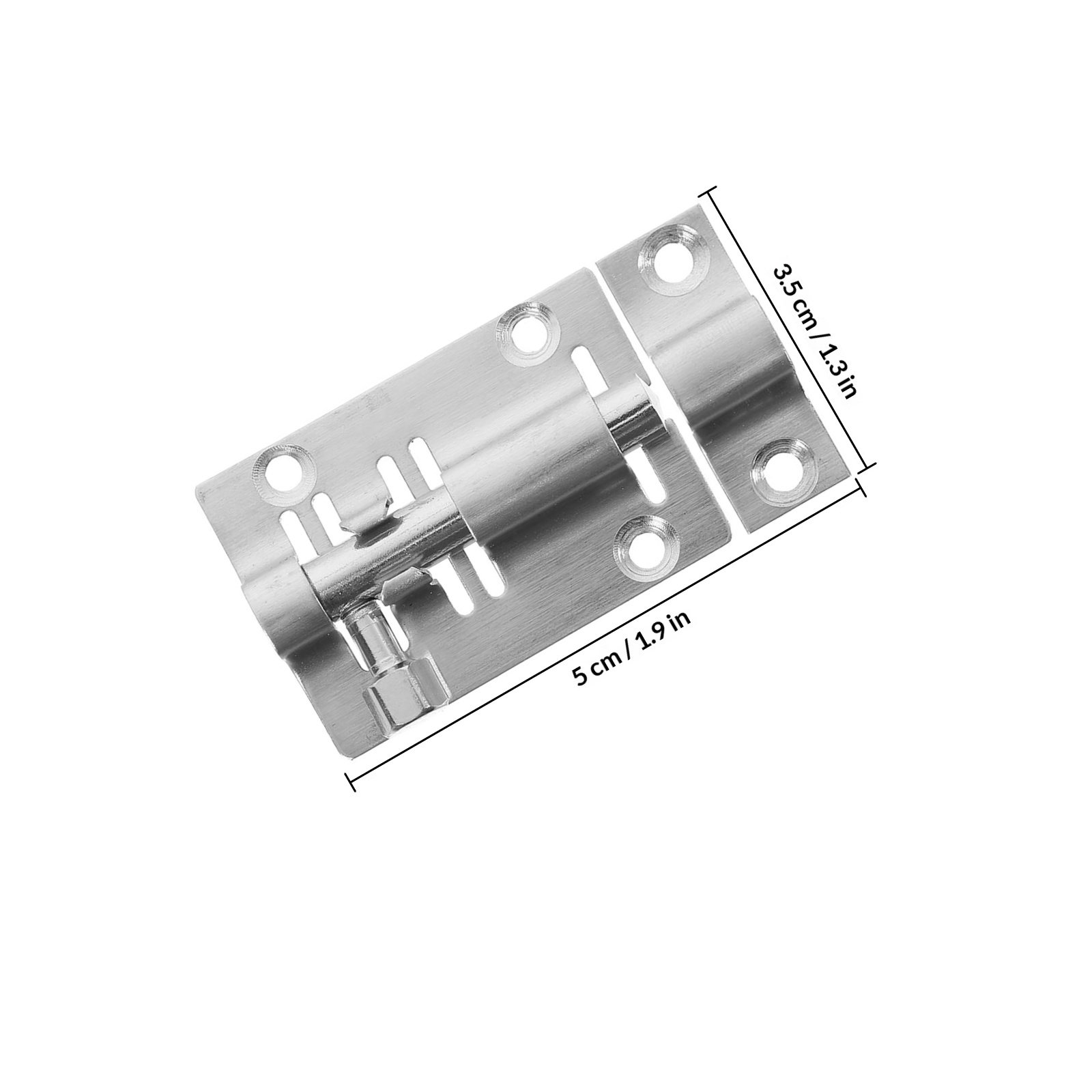 10 قطع من أقفال الباب والنوافذ - مراجعة Barrel Bolt Slide وسعره