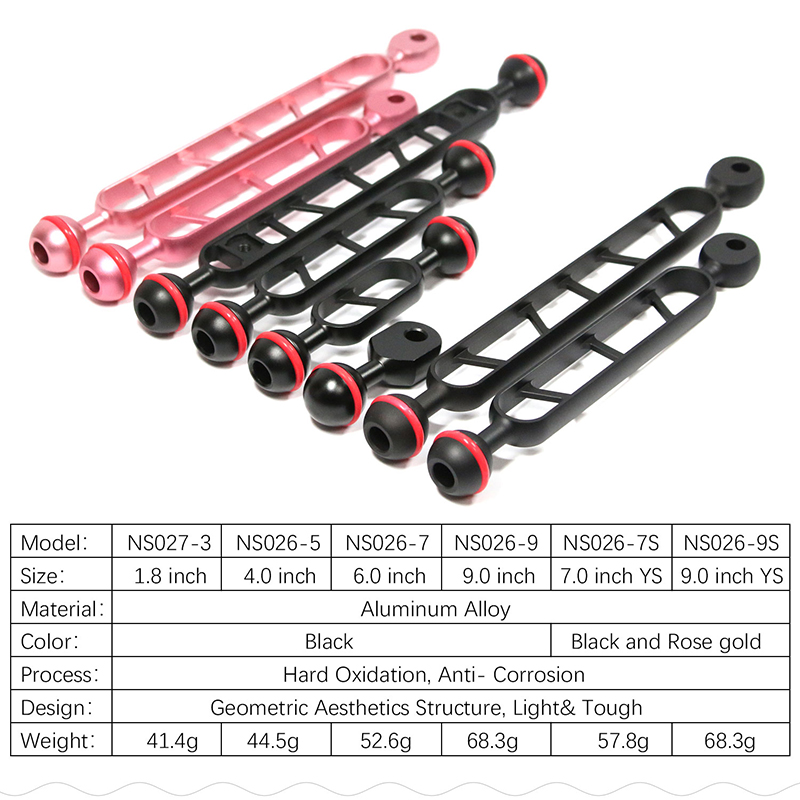Nitescuba محول كرة ألومنيوم لل - مراجعة Joint Connector Bracket وسعره