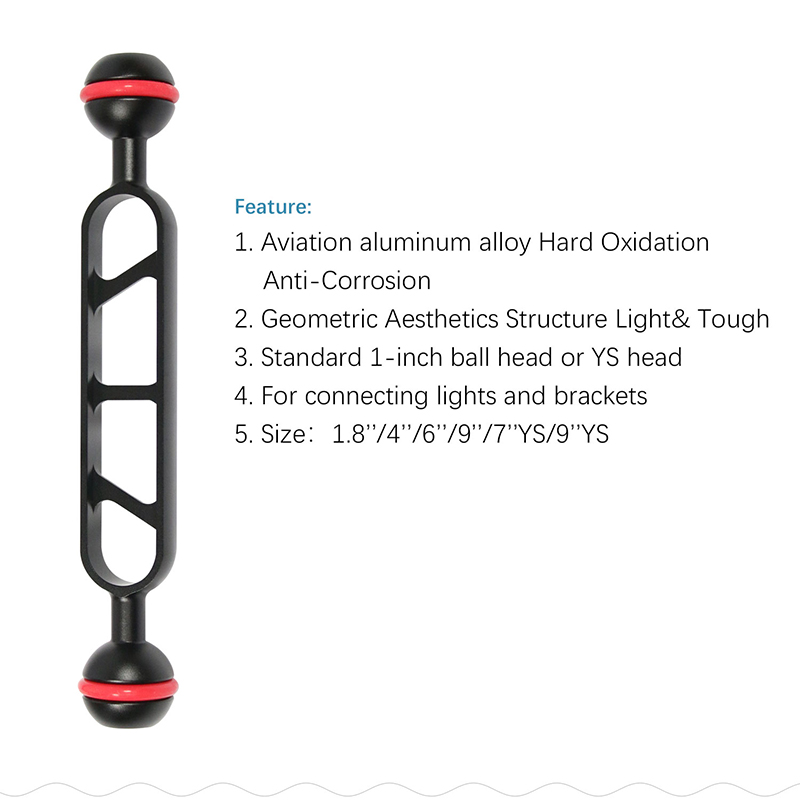 Nitescuba محول كرة ألومنيوم لل - مراجعة Joint Connector Bracket وسعره