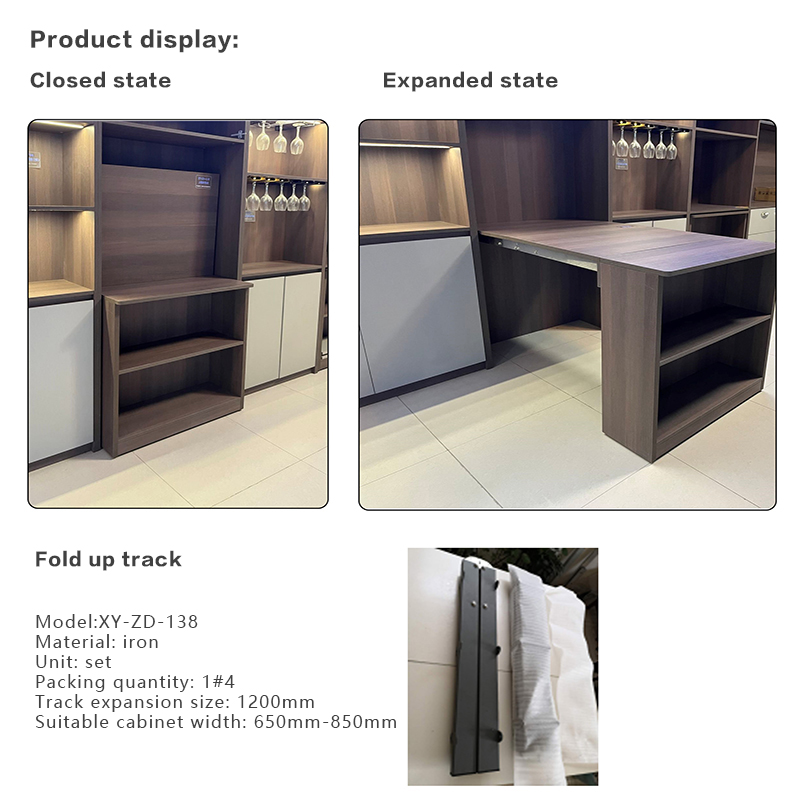 طاولة قابلة للطي قابلة للتمديد - مراجعة Furniture Hardware Types وسعره