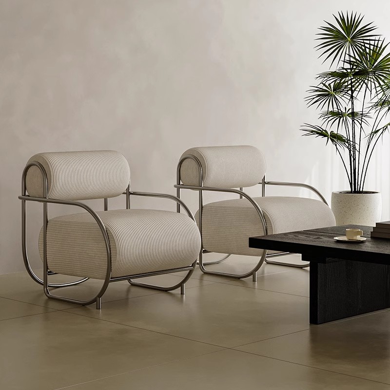 كرسي فردي من الفولاذ المقاوم ل - مراجعة Furniture Hardware Business وسعره