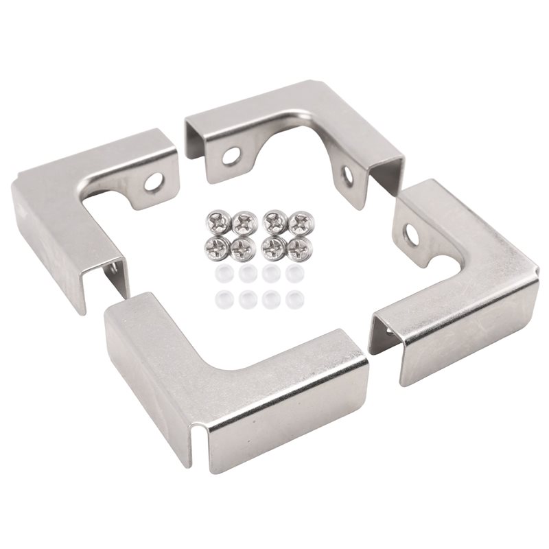 A68P-4Pcs L نوع الزجاج تحديد ك - مراجعة Furniture Hardware Types وسعره
