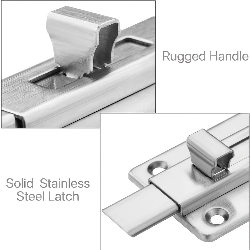 أقفال أبواب من الفولاذ المقاوم - مراجعة Barrel Bolt Slide وسعره